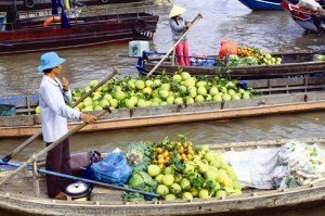 Les marchés flottants Cai Be, Cai Rang Can Tho