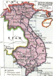 Carte geogranphie du Cambodge