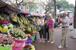 Les kiosques de fleurs ou Quan Hoa