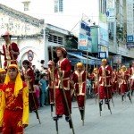 Fête de la maison communale de Chau Phu