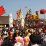 Fête chen du village de Nga Hoang