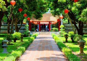 Temple de la littérature à Hanoi 
