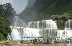 La zone touristique de la cascade de Ban Giôc