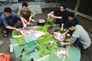 Preparation le Nouvel An Vietnam