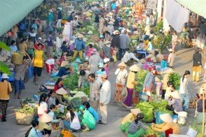 Le marché du Têt à la campagne