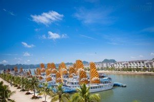 La marina de Tuân Châu, dans la province septentrionale de Quang Ninh