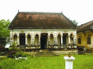 Une des maisons anciennes sur l’îlot de Tân Lôc ont du cachet