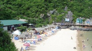 Plage Cat Co sur l'ile de Cat Ba