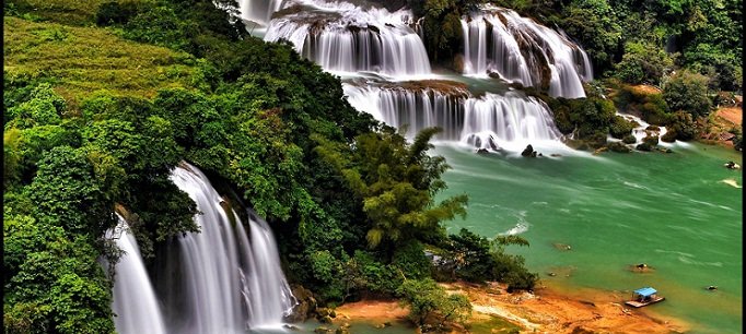 Les chutes d'eau de Ban Gioc Cao Bang