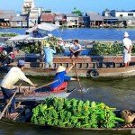 marché flottant Cai Rang à Cân Tho