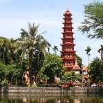 La pagode Trân Quôc à Hanoi