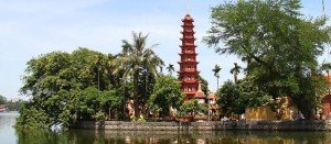 La pagode Trân Quôc à Hanoi