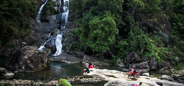 La cascade de Khe Van Quang Ninh