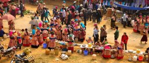 Marché montagnard Bac Ha
