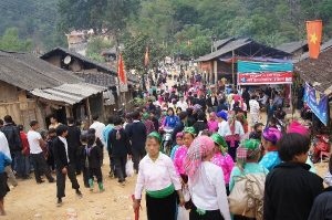 Le marché de l'amour de Khau Vai Ha Giang