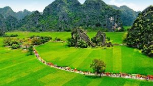 Circuit à vélo à Ninh Binh