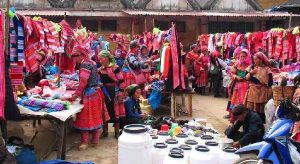 Marché de Xin Man Ha Giang