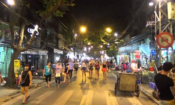 Découverte Hanoi le soir