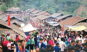 Marché de l’amour de Khau Vai