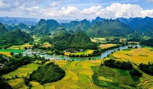 Visite province Cao Bang