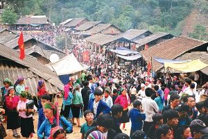 Marché de l'amour de Khau Vai à Ha Giang