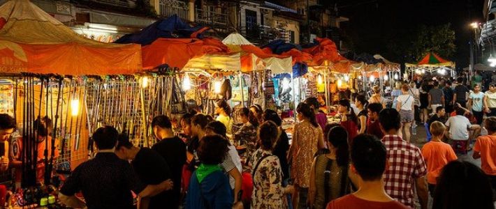 Découverte marché de nuit - Activités à Hanoi