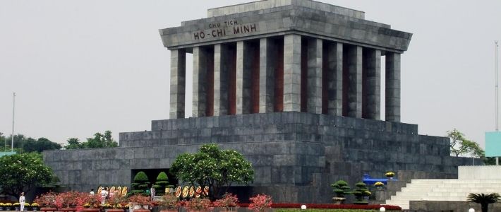 Le mausolée de Ho Chi Minh ville