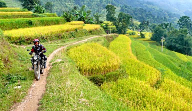 Voyage à moto à Ha Giang