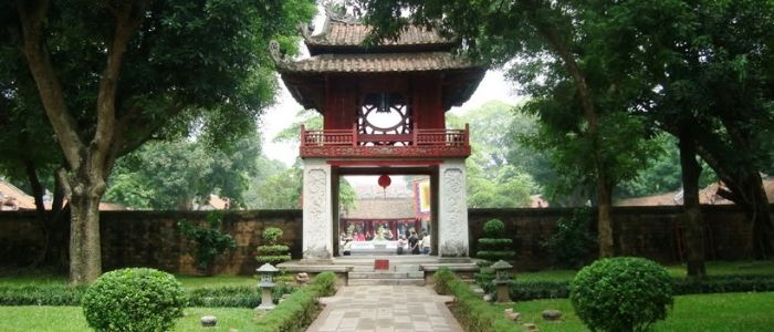 Le temple de la litterature - Hanoi
