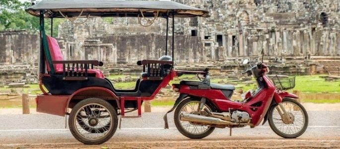 TukTuk au Cambodge - Guide de voyage au Cambodge