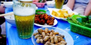 Sortez dans la rue de bière de Ta Hien Voyage à Hanoi