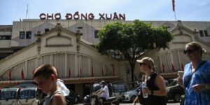 Marché de Đồng Xuân Hanoi